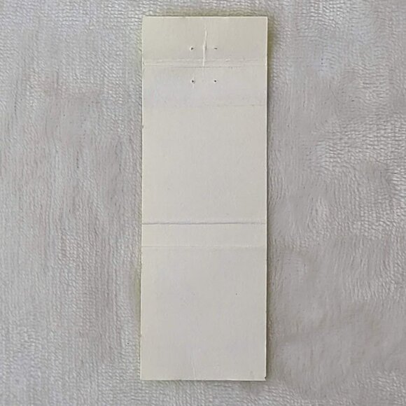 Vintage Matchbook Cover Pony Express Foods Bismarck ND North Dakota Neon Yellow - Picture 4 of 4